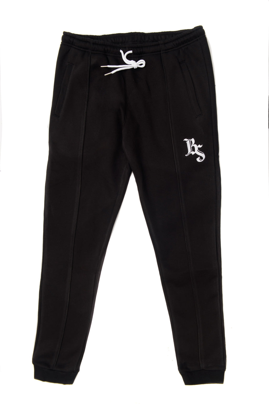 Black Sweats with White BS Logo