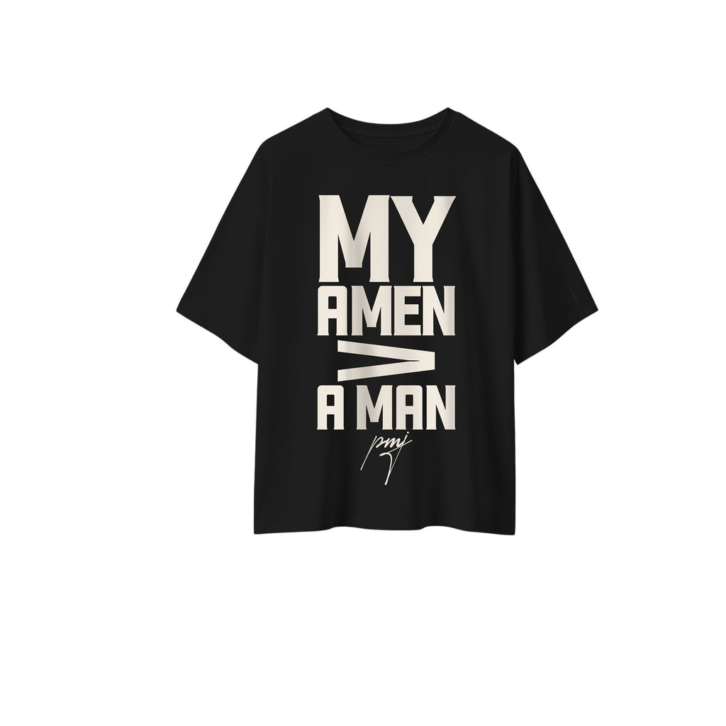 C+C My Amen Oversized Tee Black