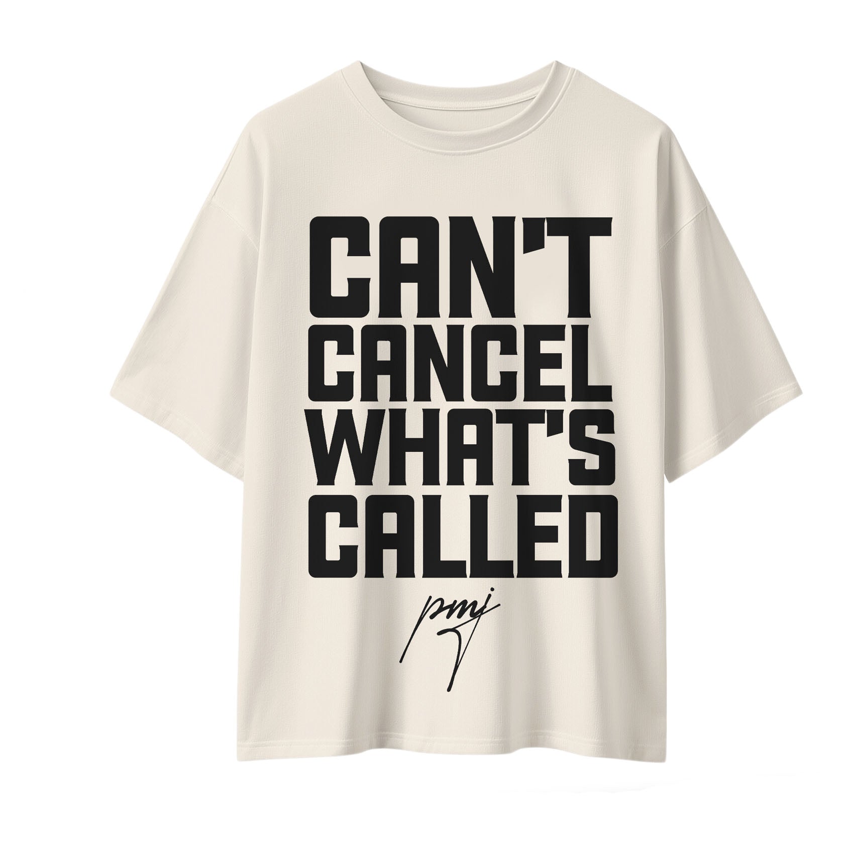 C+C Can't Cancel What's Called Oversized Tee Cream