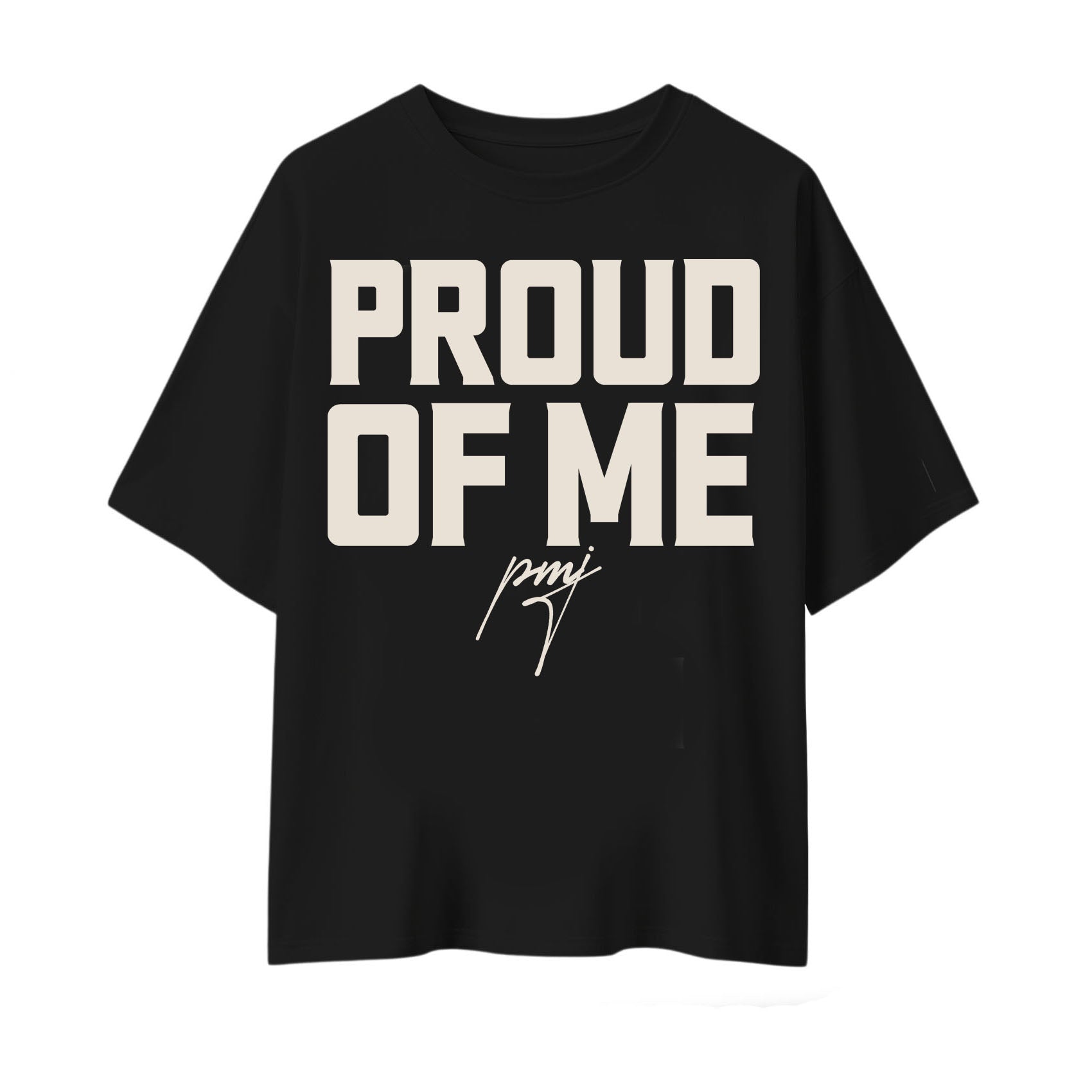 C+C Proud of Me Oversized Tee Black