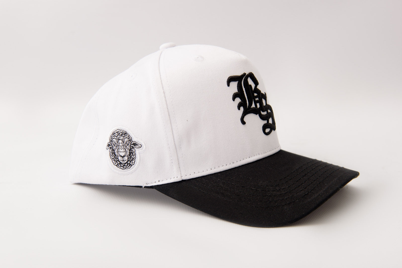 BlakSheep Trucker Black/White